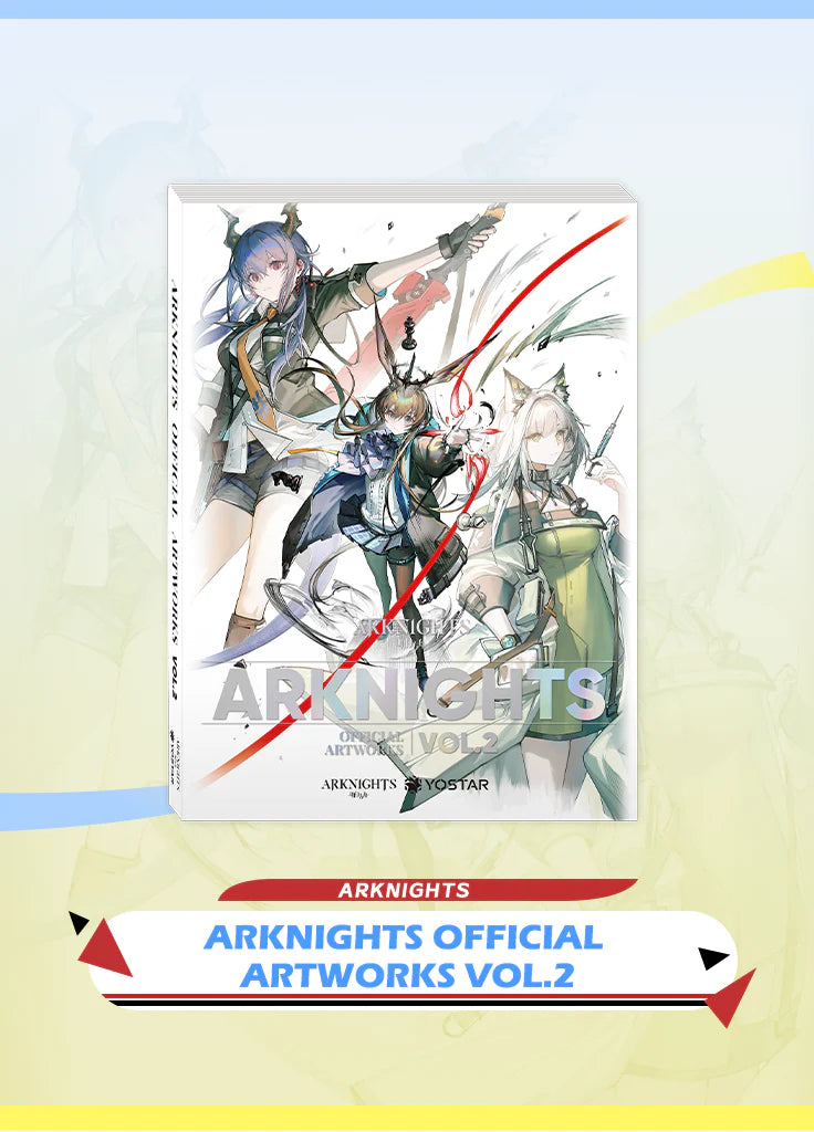 明日方舟 Arknights Official Artworks Vol.2 Set