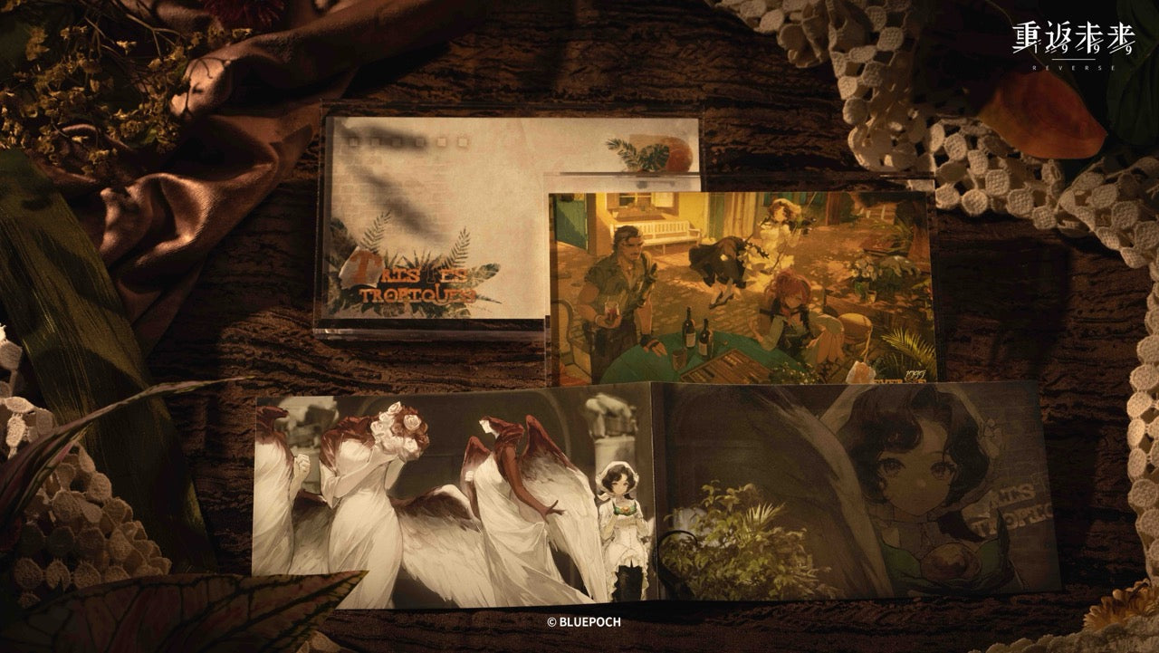 重返未来：1999 Reverse: 1999 Tristes Tropiques Illustration Postcard Set