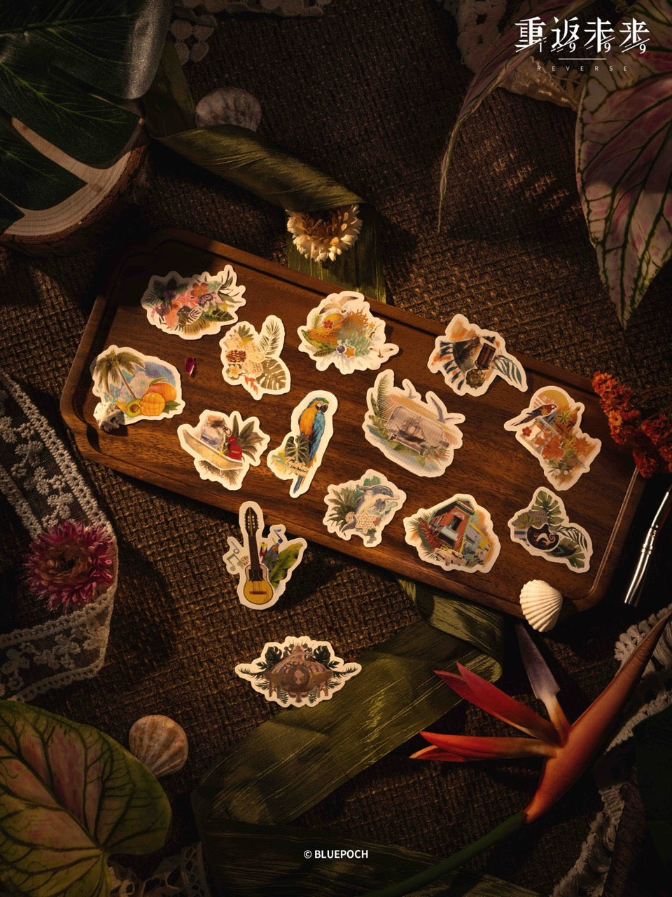 重返未来：1999 Reverse: 1999 Tropical Collage Sticker Pack