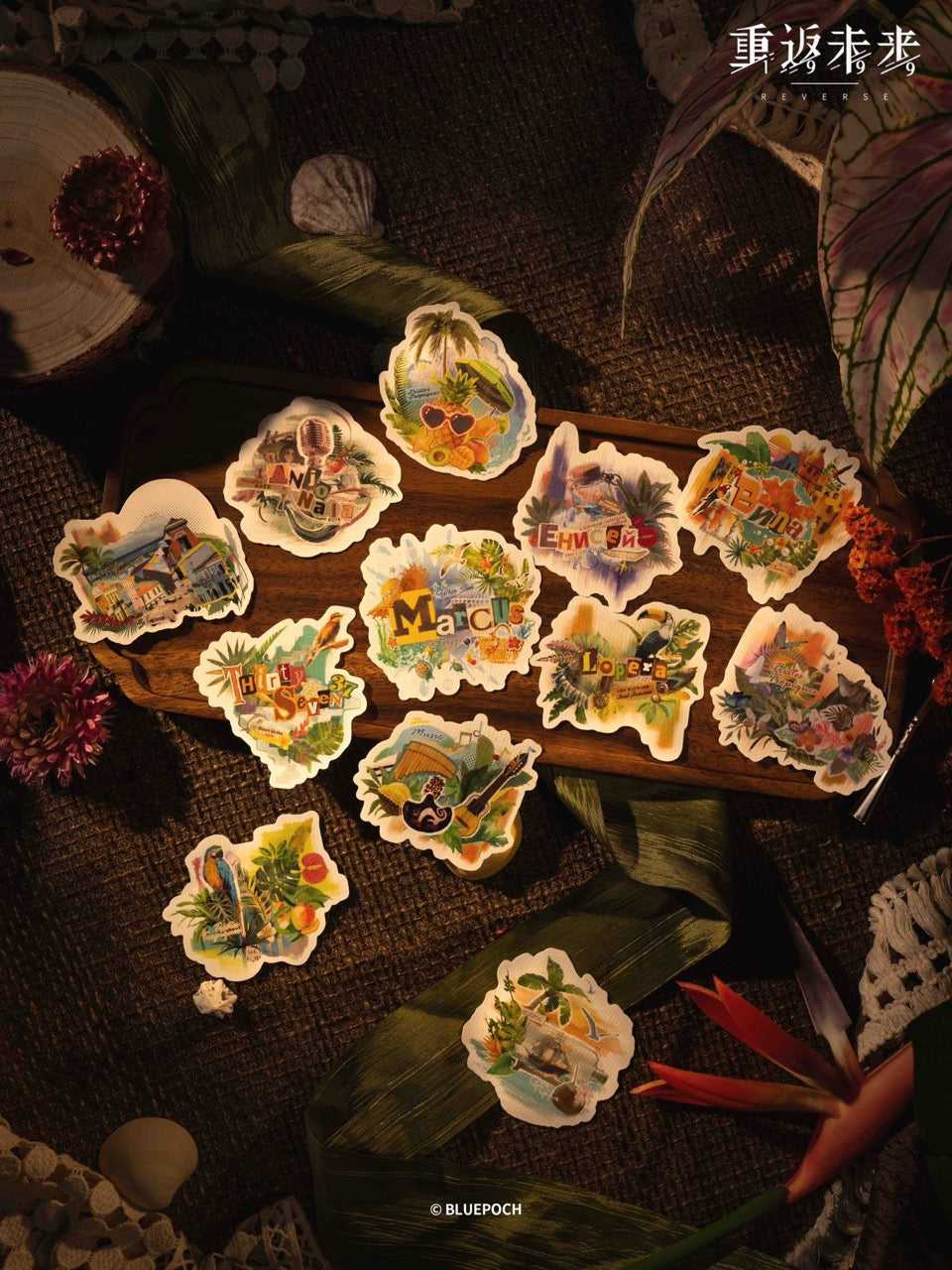重返未来：1999 Reverse: 1999 Tropical Collage Sticker Pack