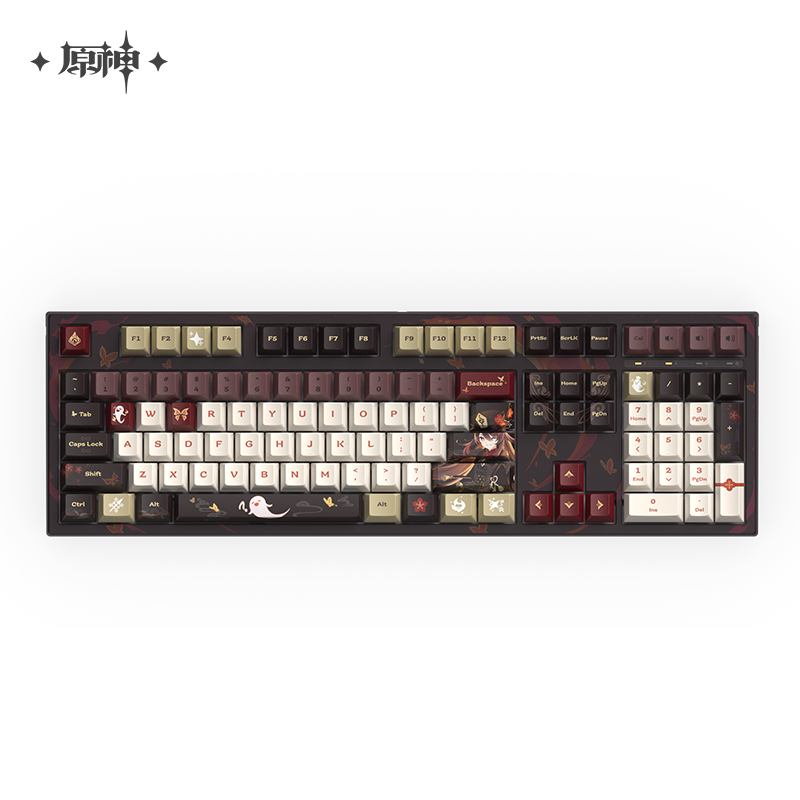 原神 Genshin Impact Mechanical Keyboard Fragrance in Thaw Hutao