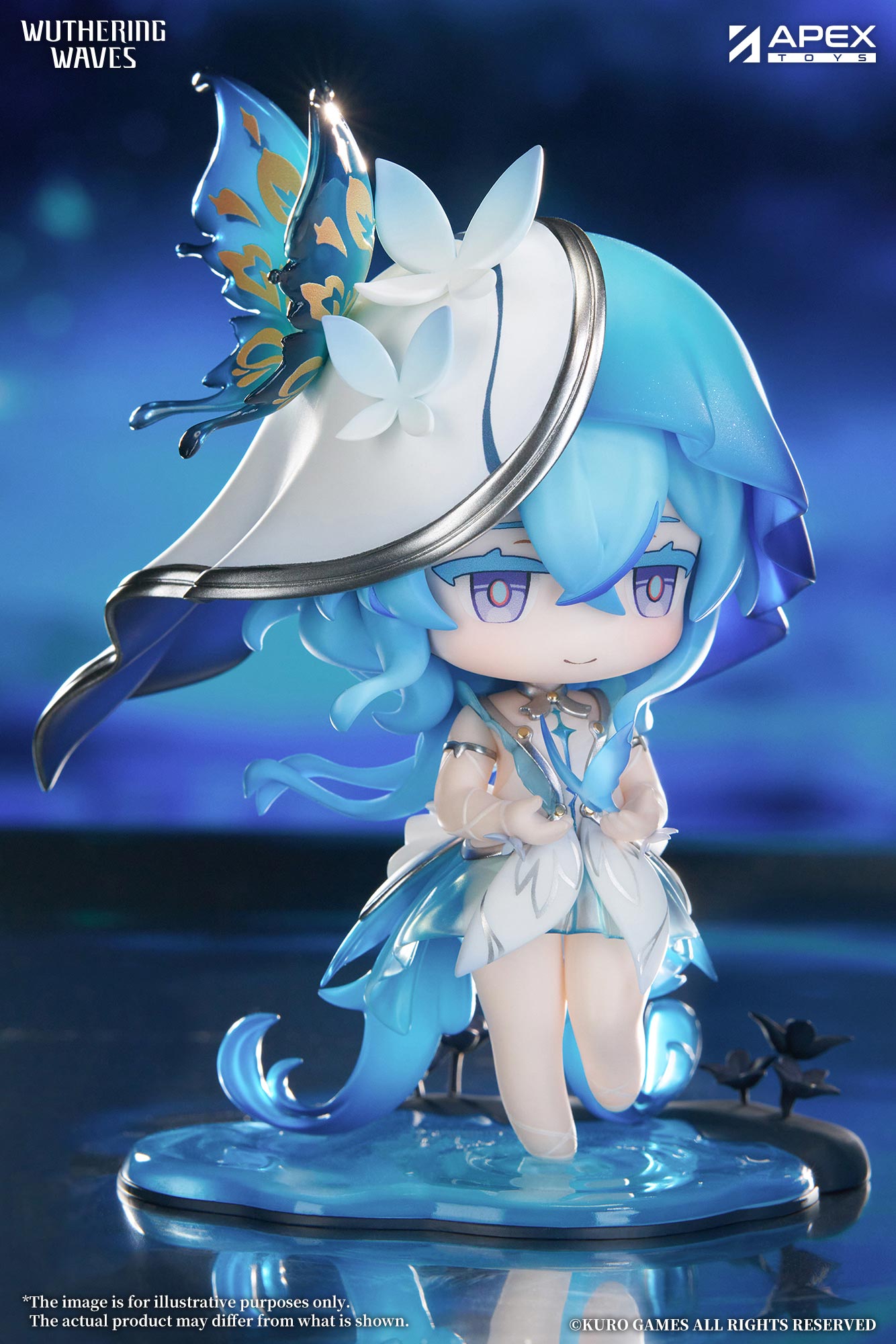 鸣潮 Wuthering Waves Trace Series Chibi Figure Cartethyia