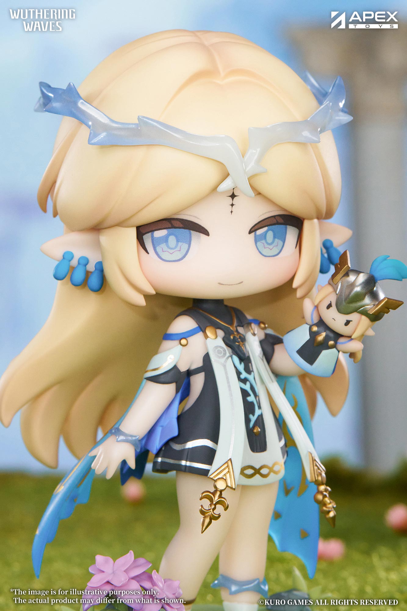鸣潮 Wuthering Waves Trace Series Chibi Figure The Shorekeeper
