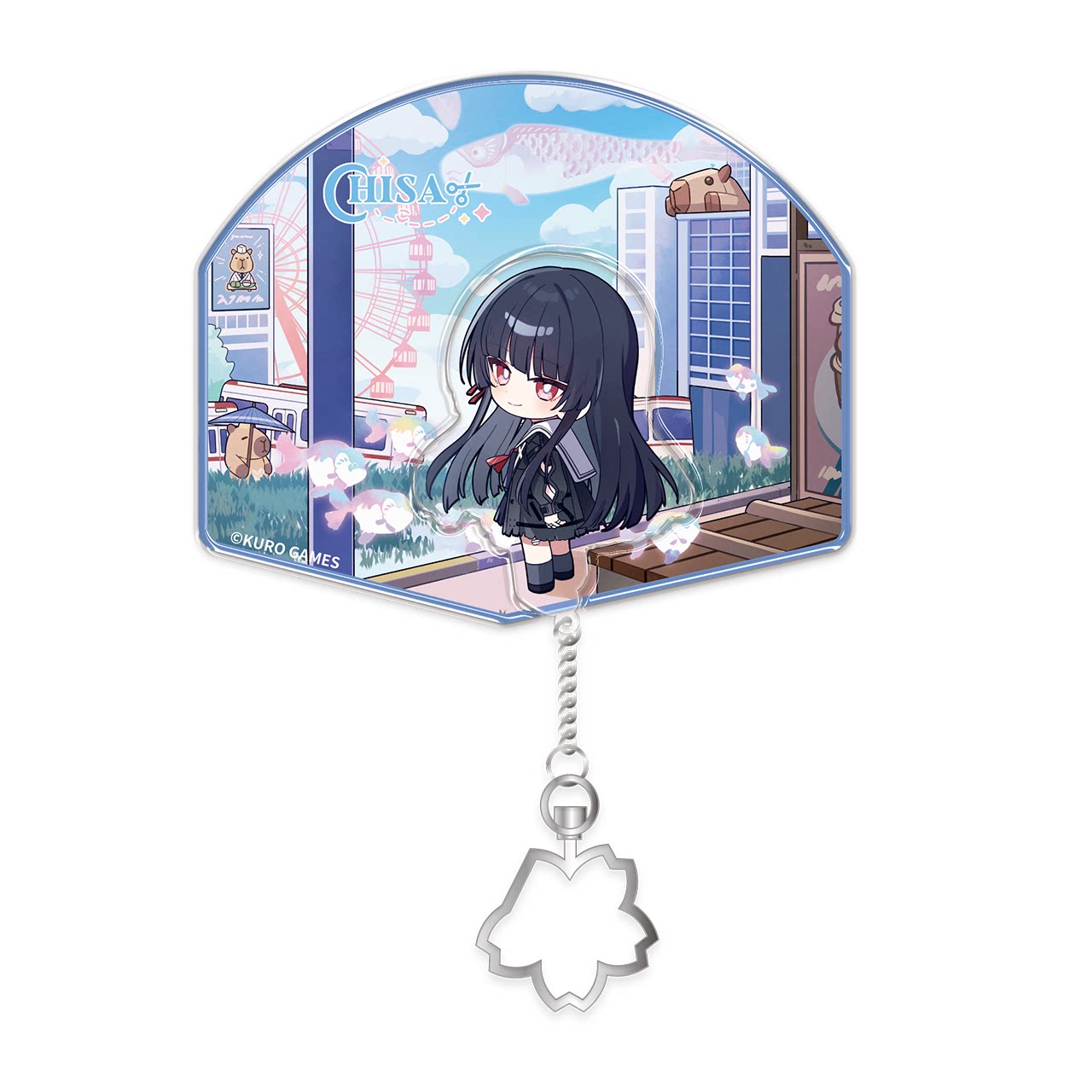 鸣潮 Wuthering Waves Chibi Acrylic Fridge Magnet Chisa