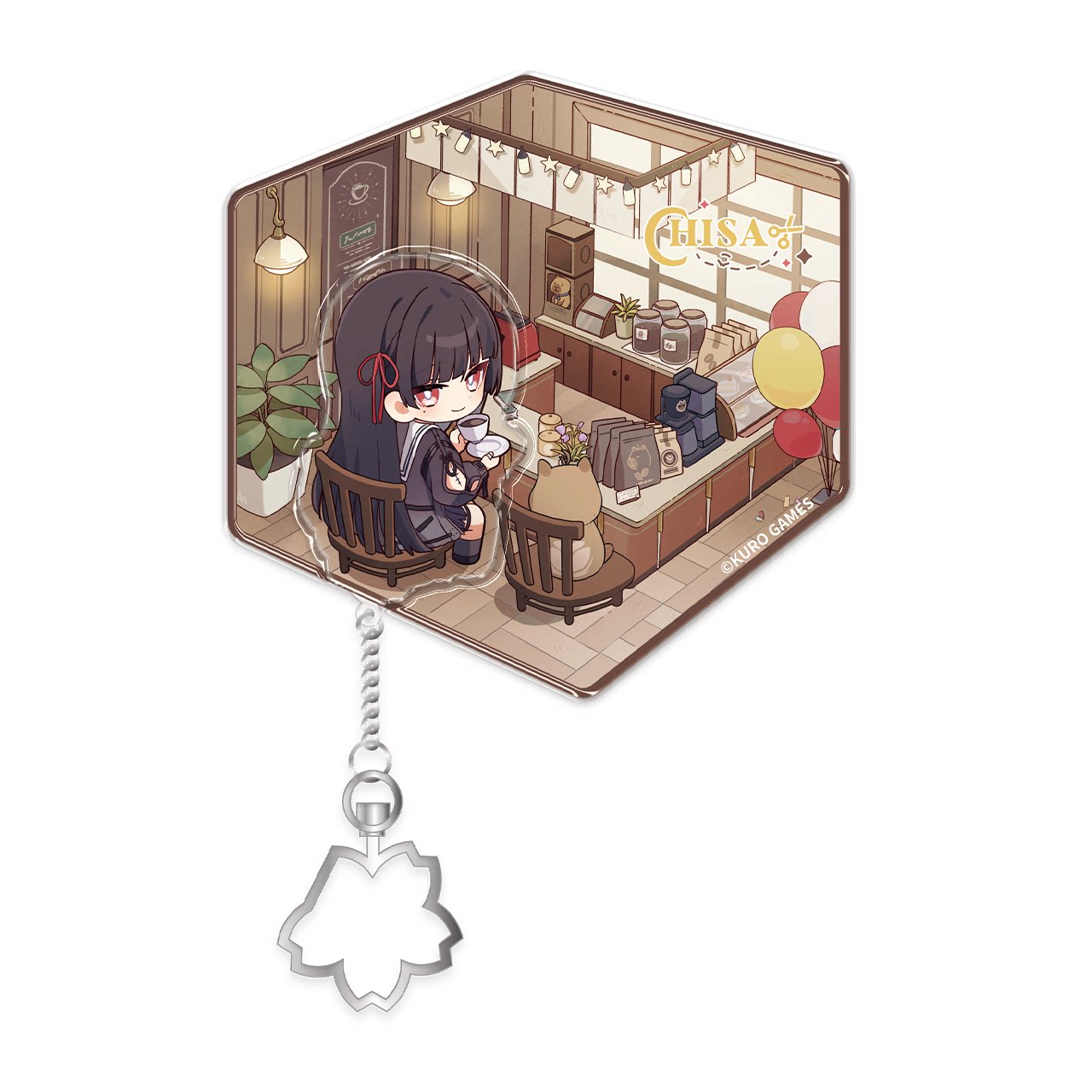 鸣潮 Wuthering Waves Chibi Acrylic Fridge Magnet Chisa