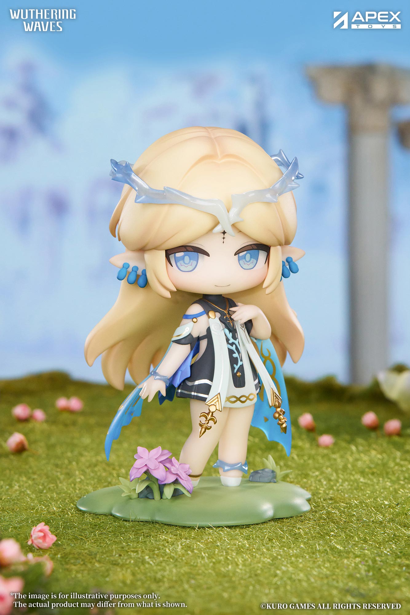鸣潮 Wuthering Waves Trace Series Chibi Figure The Shorekeeper