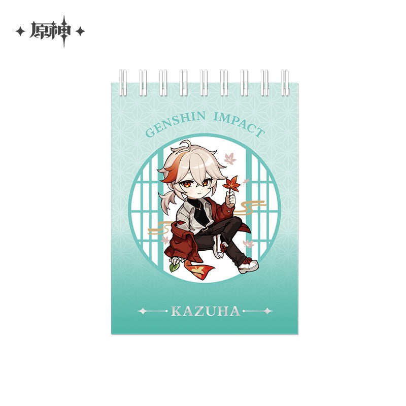 原神 Genshin Impact Outing Series Lined Notebook Kaedehara Kazuha