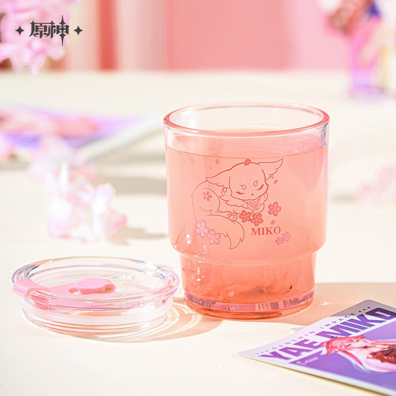 原神 Genshin Impact Glass Cup Divina Vulpes Yae Miko
