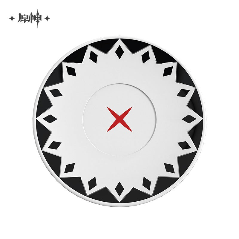 原神 Genshin Impact Dire Balemoon Arlecchino Theme Cup and Saucer Set