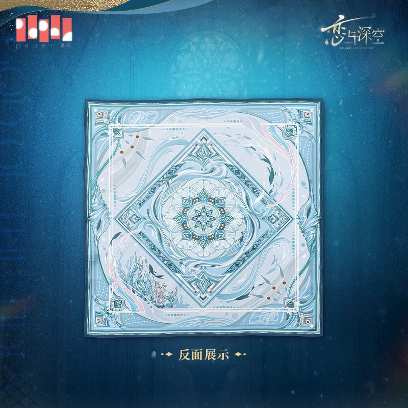 恋与深空 Love and Deepspace Rafayel God of the Tides Series Silk Foulards
