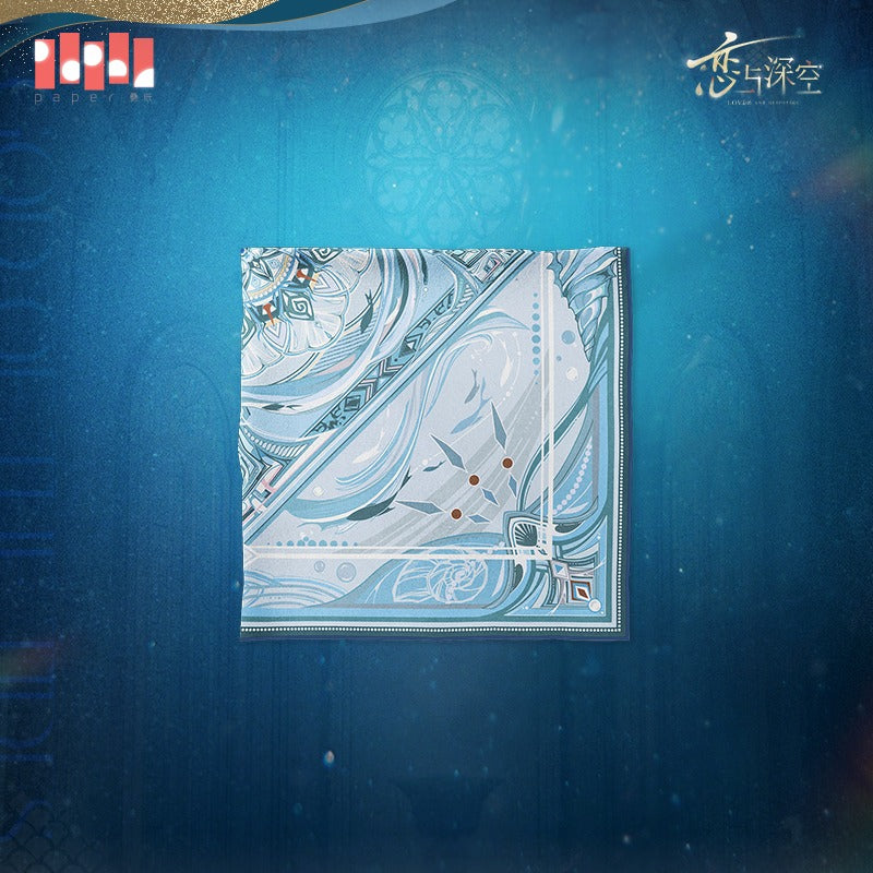恋与深空 Love and Deepspace Rafayel God of the Tides Series Silk Foulards