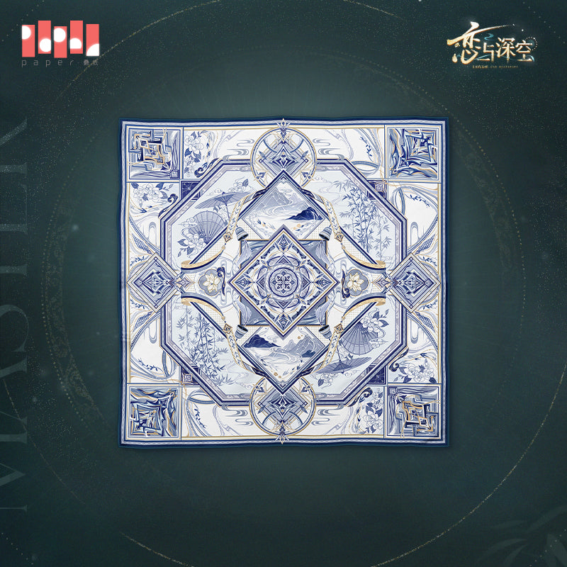 恋与深空 Love and Deepspace Zayne Master of Fate Series Silk Foulards
