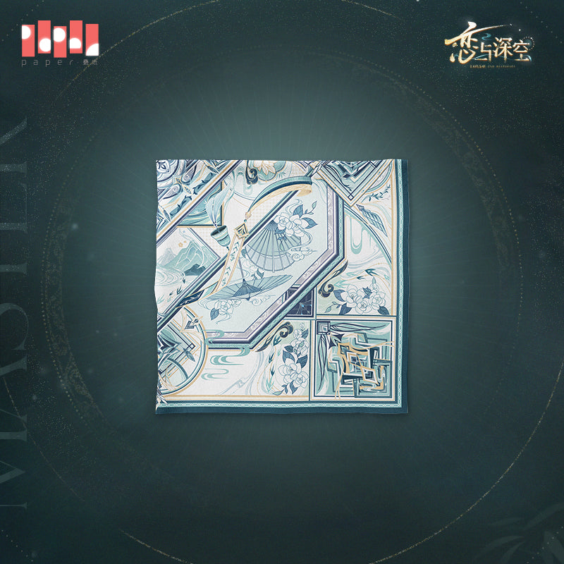 恋与深空 Love and Deepspace Zayne Master of Fate Series Silk Foulards