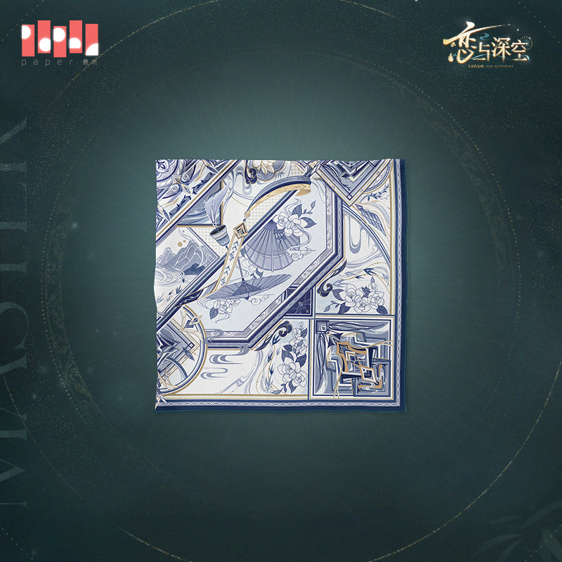 恋与深空 Love and Deepspace Zayne Master of Fate Series Silk Foulards