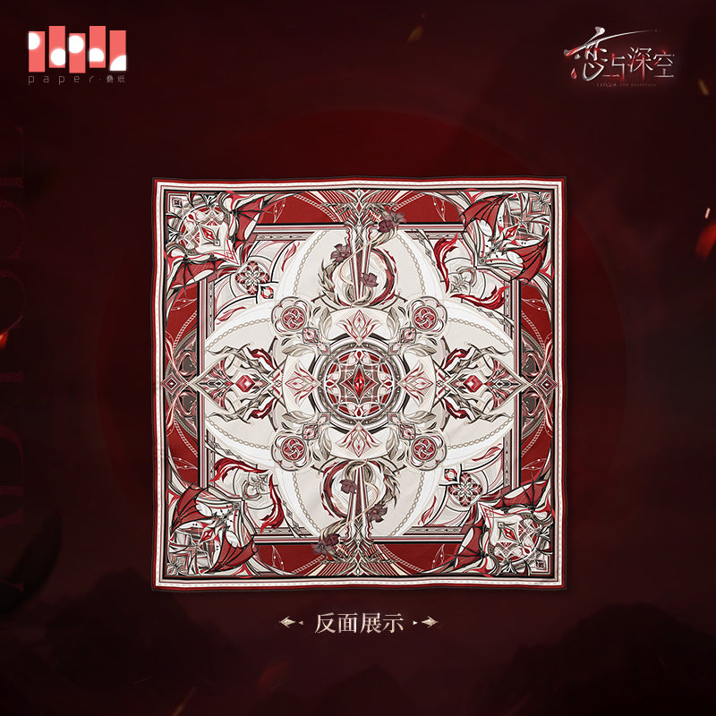恋与深空 Love and Deepspace Sylus Abysm Sovereign Series Silk Foulards