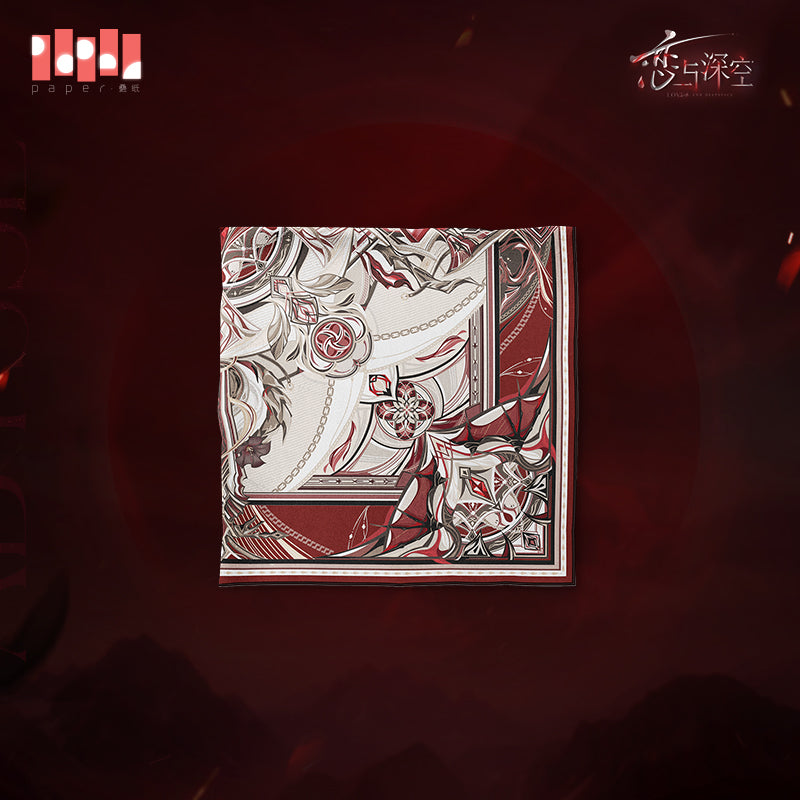 恋与深空 Love and Deepspace Sylus Abysm Sovereign Series Silk Foulards