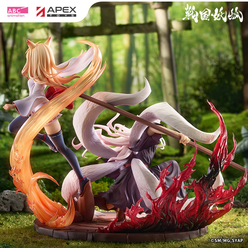 战国妖狐 Sengoku Youko 1/7 Figure Jinka&Tama ~The Reformer Siblings~SET