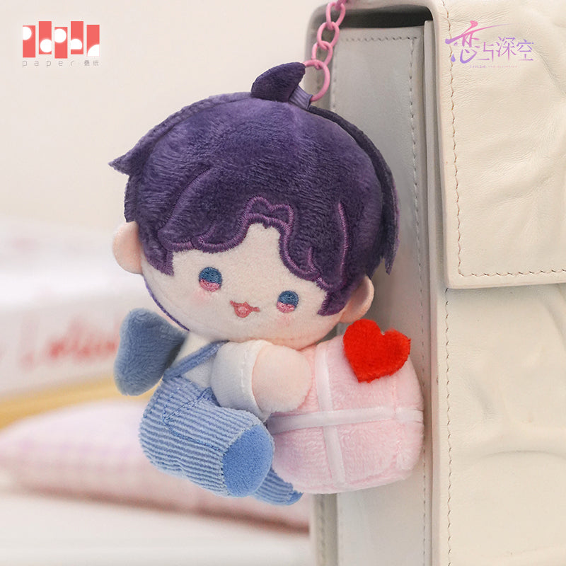 恋与深空 Love and Deepspace Rafayel 2025 Birthday Boundless Seas Plush Keychain