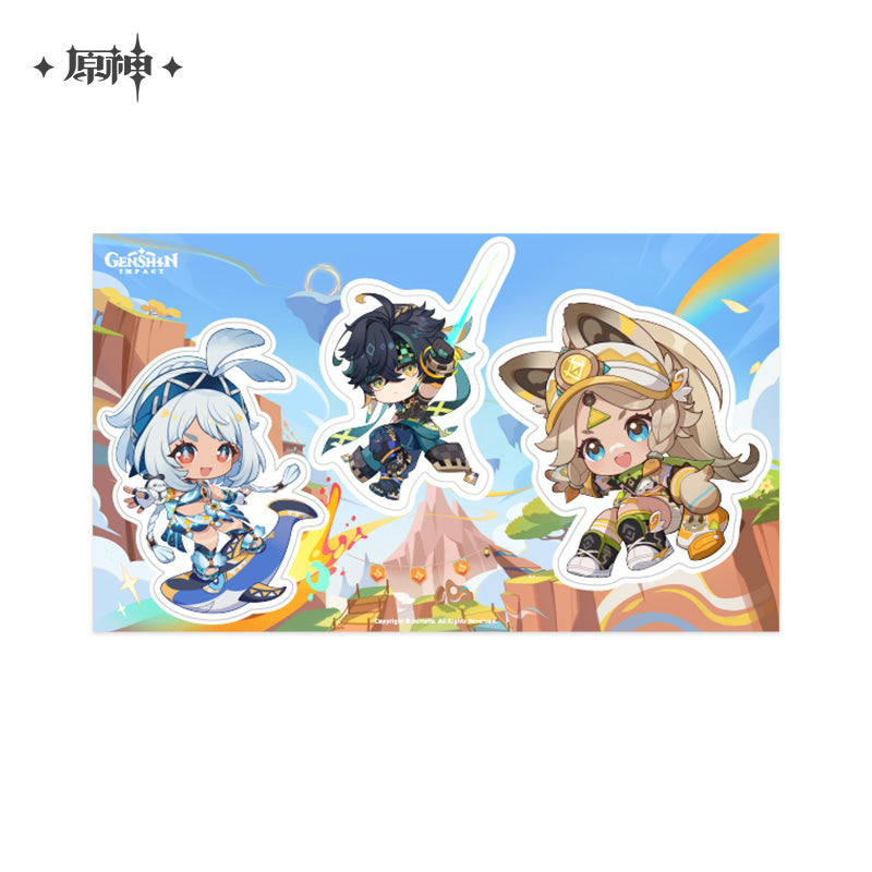 原神 Genshin Impact Blaze to Natlan Series Chibi Fridge Magnet