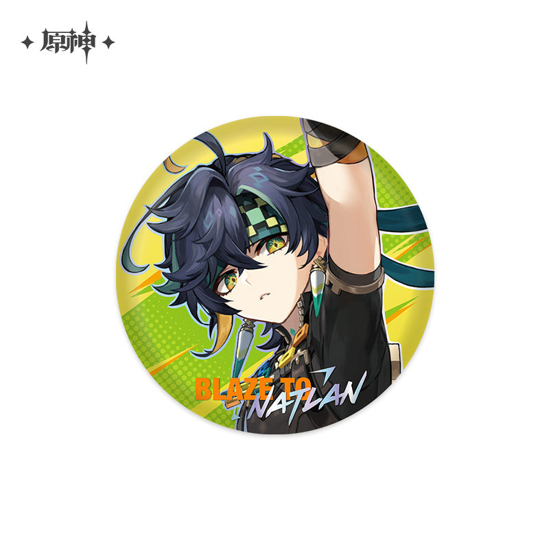 原神 Genshin Impact Blaze to Natlan Series Badge Kinich