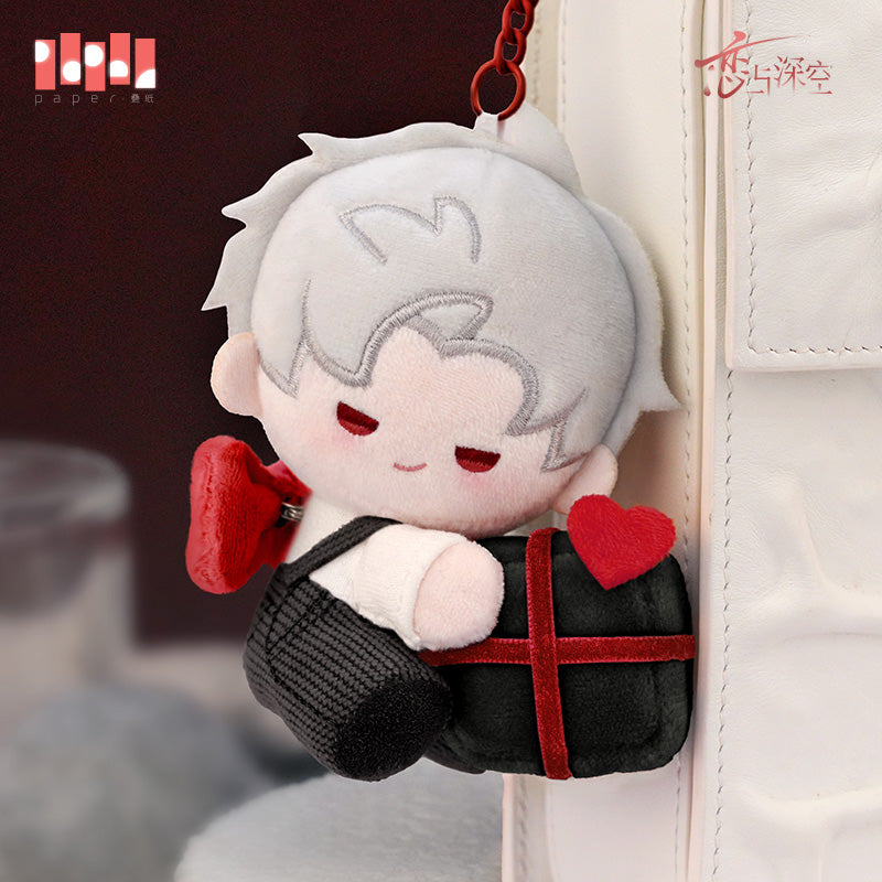 恋与深空 Love and Deepspace Sylus 2025 Birthday Where Hearts Live Plush Keychain