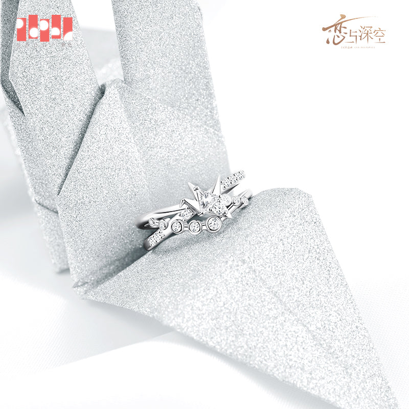 恋与深空 Love and Deepspace Of Days And Forever Series Ring Homeward Crane Caleb