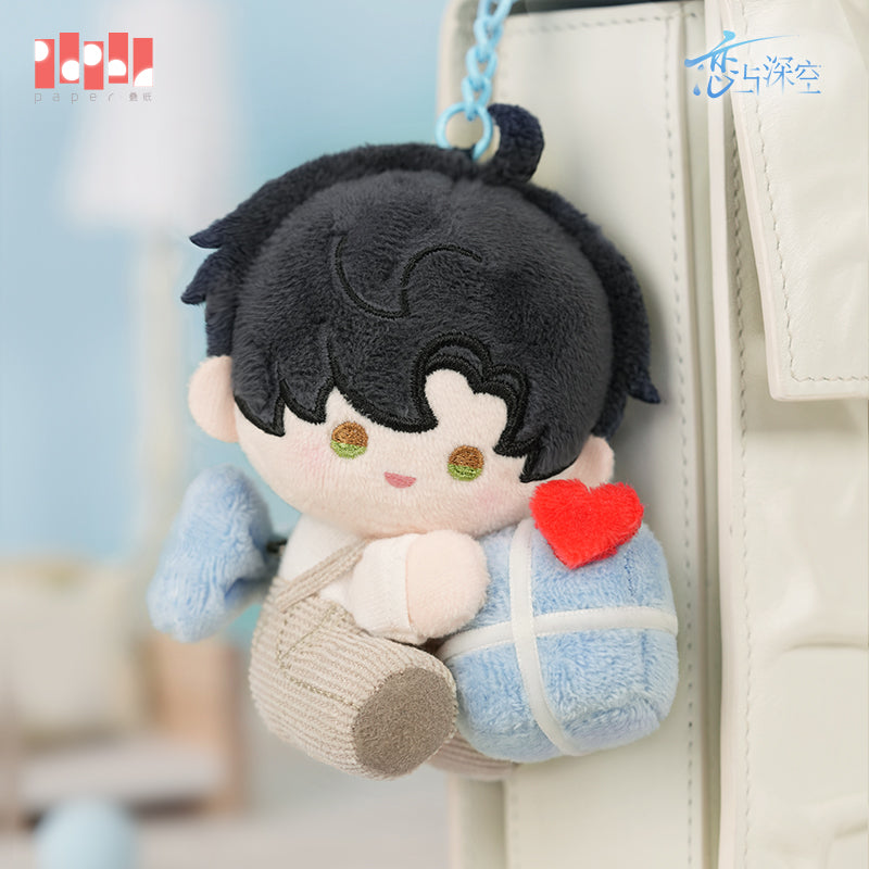 恋与深空 Love and Deepspace Zayne 2025 Birthday Dawnbreak Promise Plush Keychain