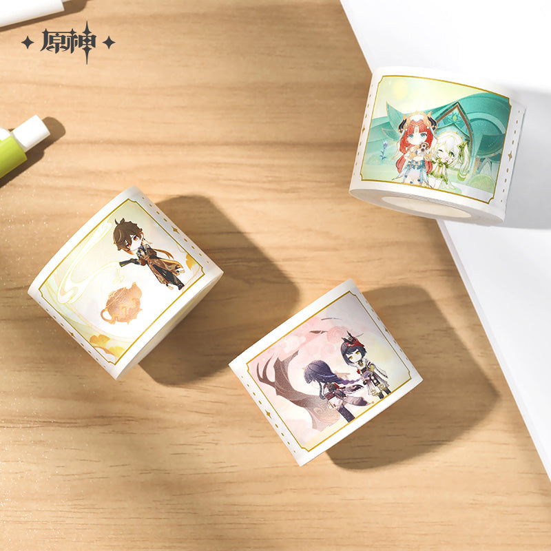 原神 Genshin Impact Dream of Roving Stars Washi Tape