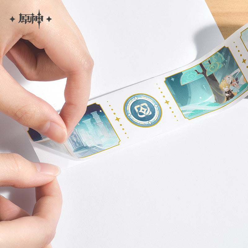 原神 Genshin Impact Dream of Roving Stars Washi Tape