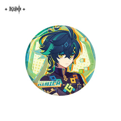 原神 Genshin Impact Off We Go to the Nation of Pyro! Series Badge Kinich