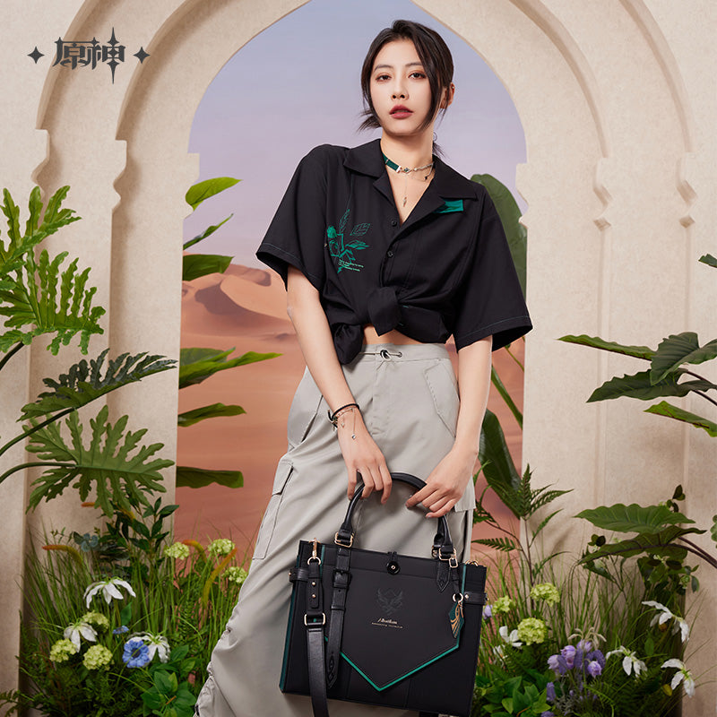 原神 Genshin Impact Sumeru F4 Theme Alhaitham Short Sleeve Shirt