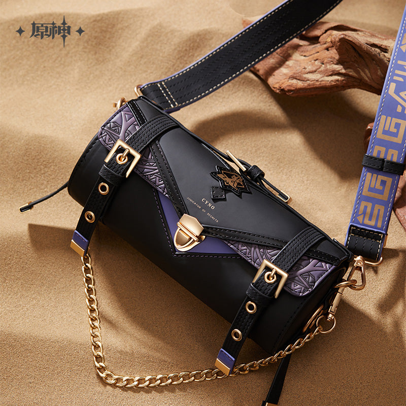 原神 Genshin Impact Sumeru F4 Theme Cyno Barrel Crossbody Bag