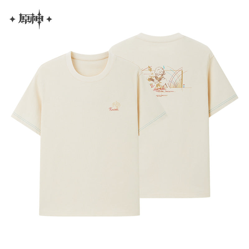 原神 Genshin Impact Sumeru F4 Theme Kaveh T-Shirt Beige