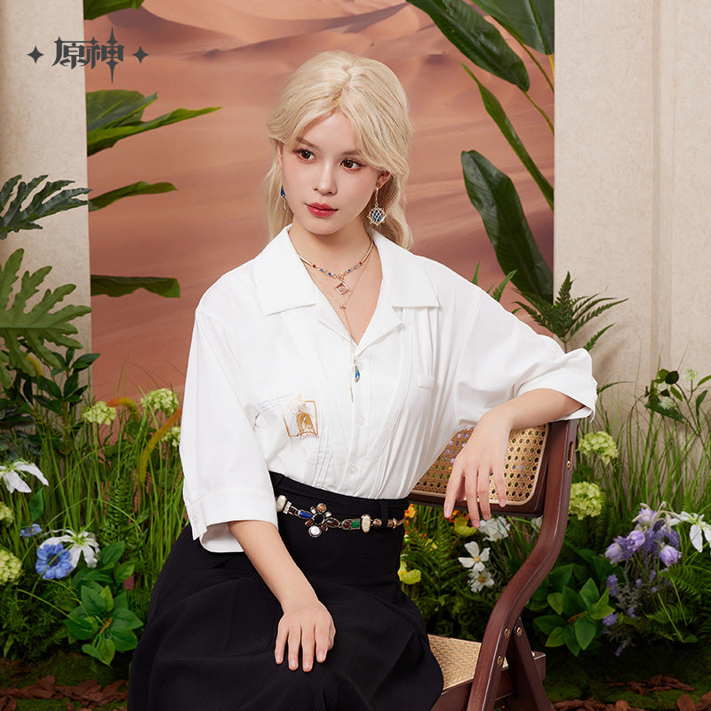 原神 Genshin Impact Sumeru F4 Theme Kaveh Short Sleeve Shirt