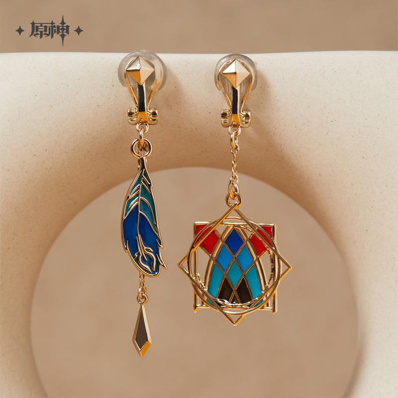 原神 Genshin Impact Sumeru F4 Theme Kaveh Ear Clips