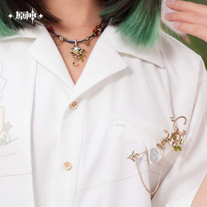 原神 Genshin Impact Sumeru F4 Theme Tighnari Brooch