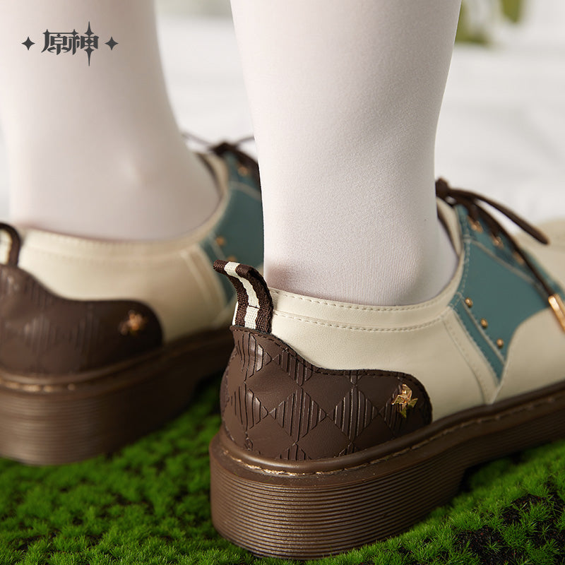原神 Genshin Impact Venti Theme Oxford Shoes
