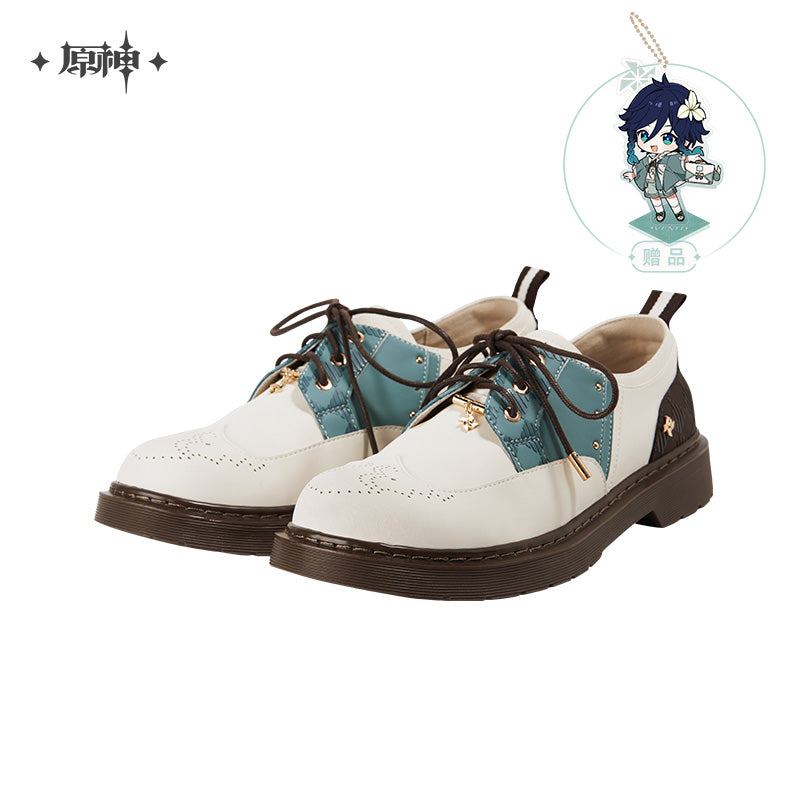 原神 Genshin Impact Venti Theme Oxford Shoes