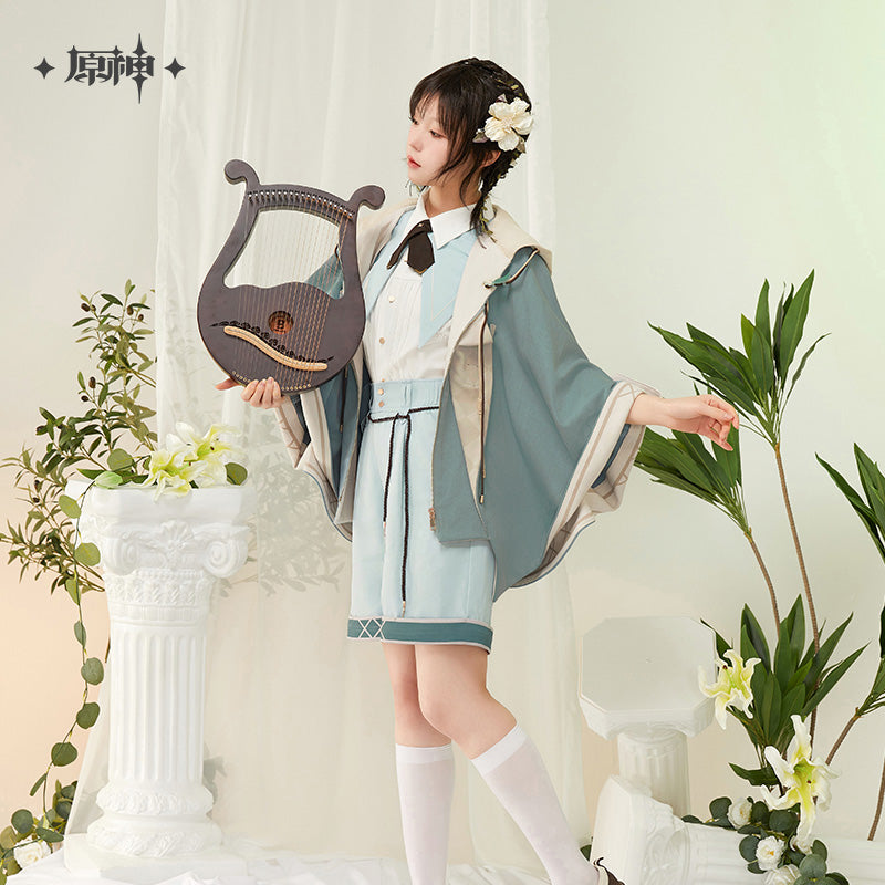 原神 Genshin Impact Venti Theme Short Sleeve Shirt