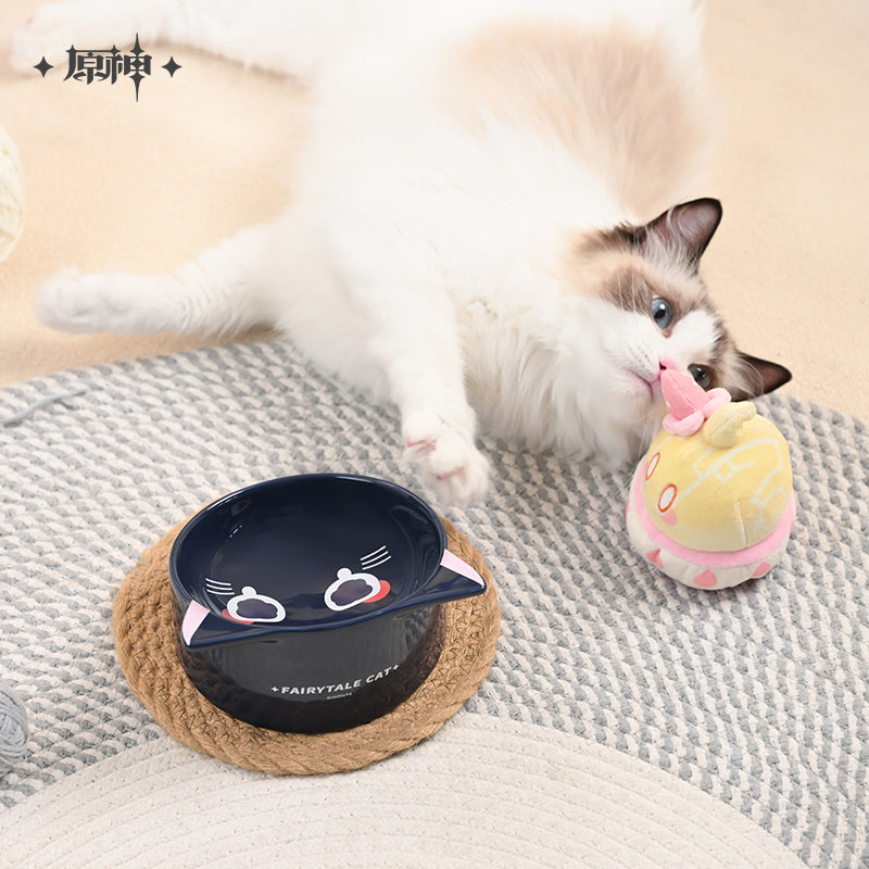 原神 Genshin Impact Wanderer Scarameow Theme Ceramic Pet Bowl