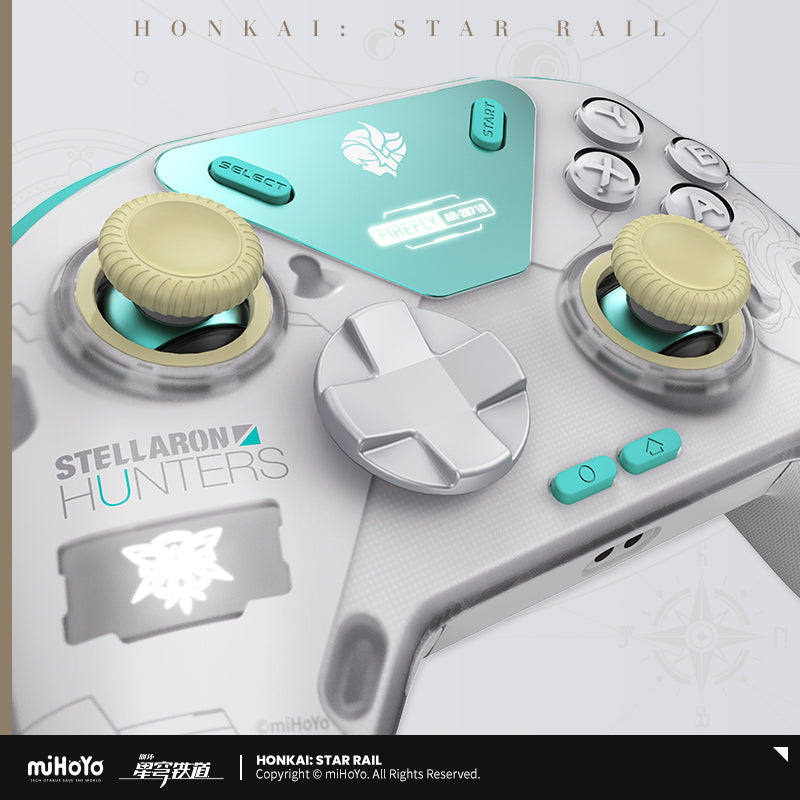 崩坏：星穹铁道 Honkai: Star Rail Force Feedback Elite Controller Controller with Pouch and Metallic Badge and Charging Pod