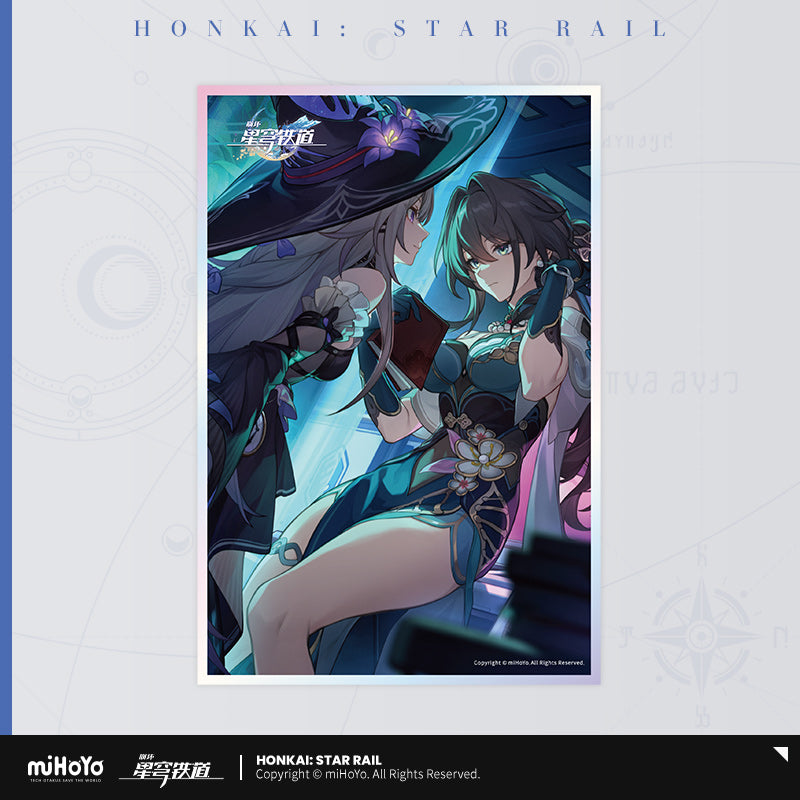 崩坏：星穹铁道 Honkai: Star Rail Light Cone Series Acrylic Shikishi Geniuses' Greetings