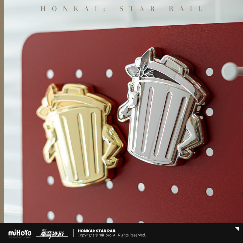 崩坏：星穹铁道 Honkai: Star Rail Lordly Trashcan Series Fridge Magnet Silver