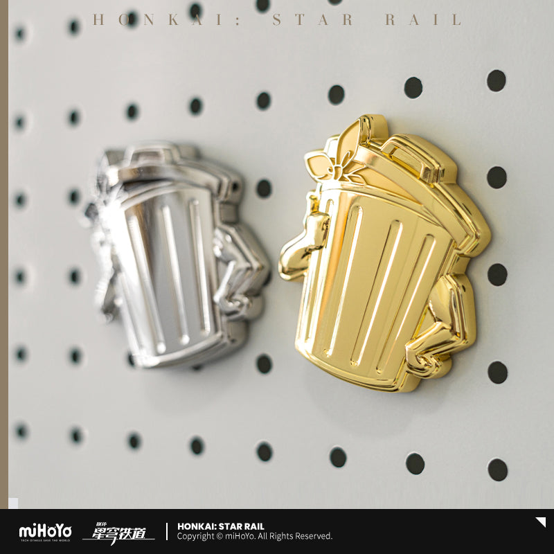 崩坏：星穹铁道 Honkai: Star Rail Lordly Trashcan Series Fridge Magnet Silver