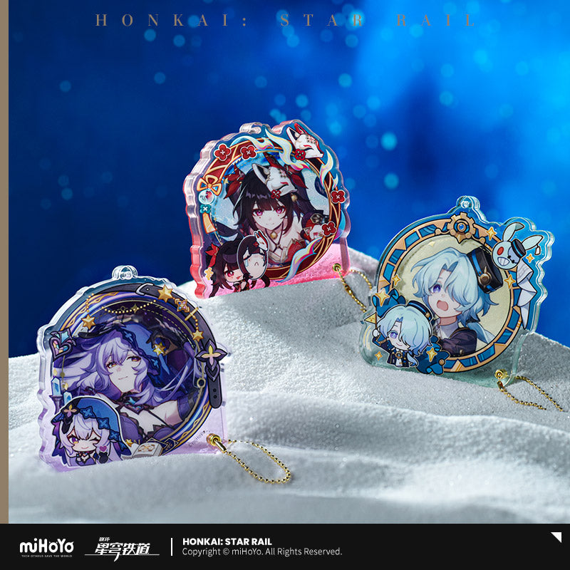 崩坏：星穹铁道 Honkai: Star Rail Pom-Pom Gallery Badge Acrylic Holder Sparkle