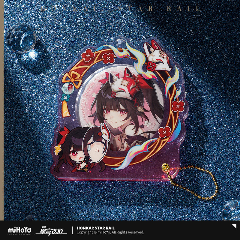 崩坏：星穹铁道 Honkai: Star Rail Pom-Pom Gallery Badge Acrylic Holder Sparkle