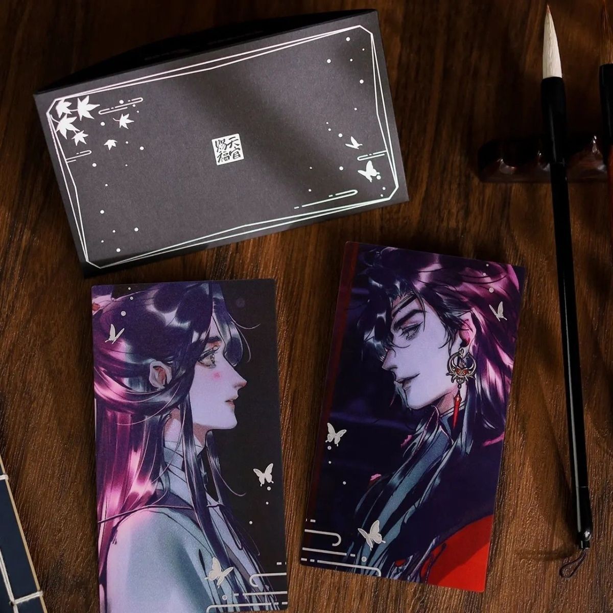 天官赐福 Heaven Offical's Blessing Manhua Look through the Cloud Collector Card Hua Cheng