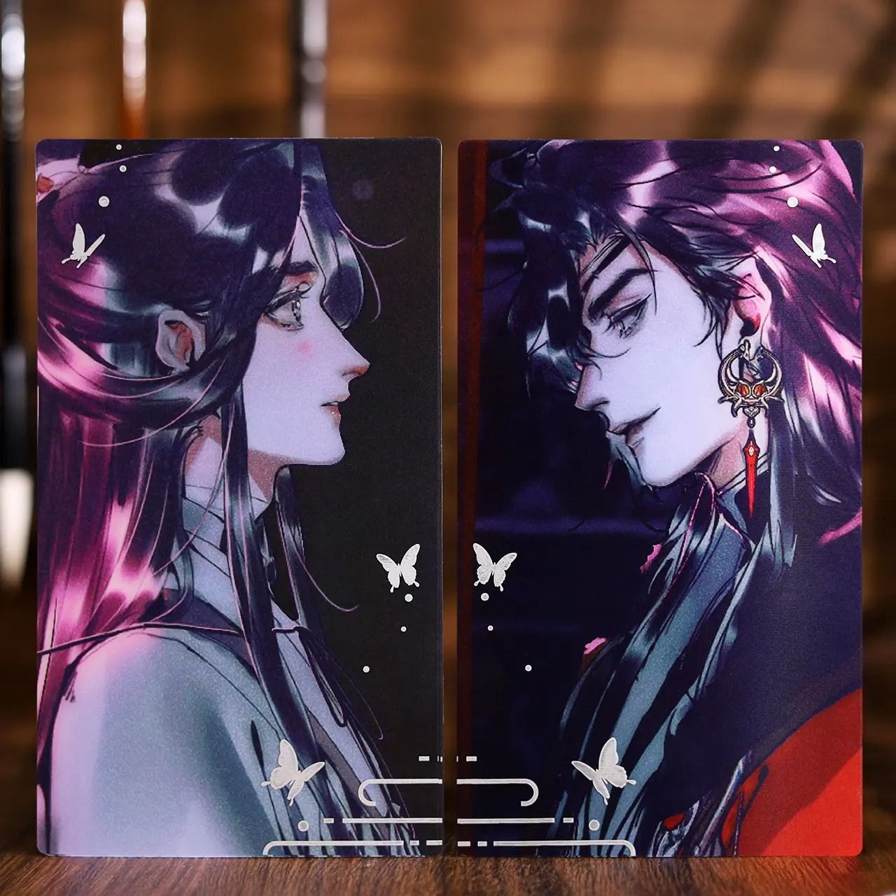 天官赐福 Heaven Offical's Blessing Manhua Look through the Cloud Collector Card Hua Cheng