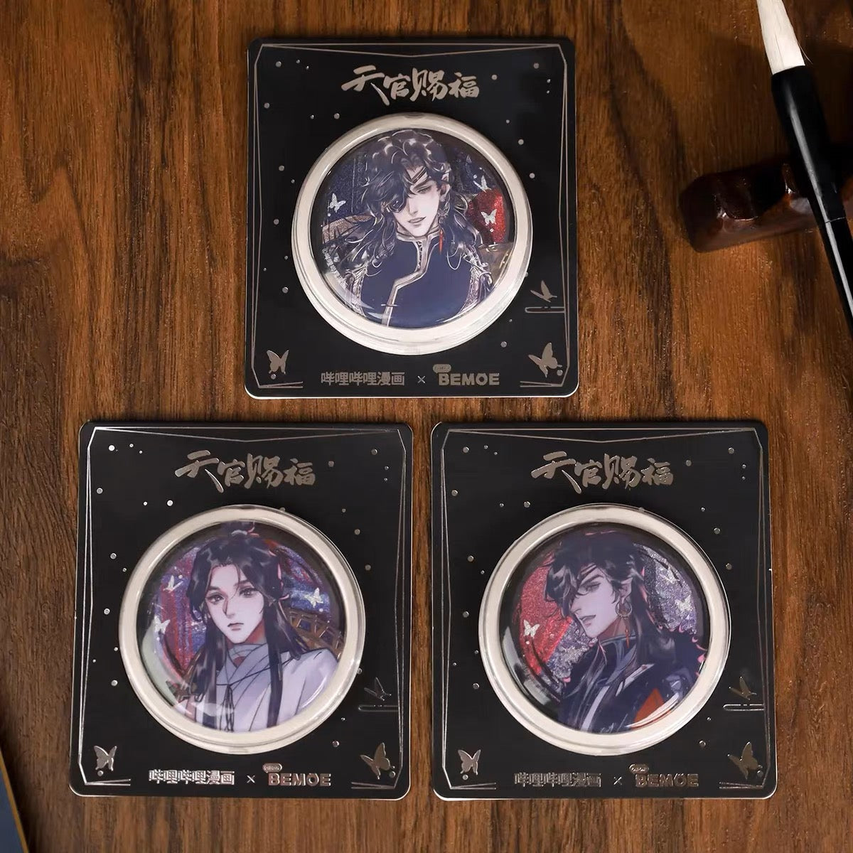 天官赐福 Heaven Offical's Blessing Manhua Badge As Promised Hua Cheng