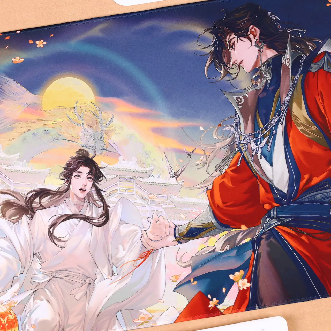 天官赐福 Heaven Offical's Blessing Manhua Look at the Clouds & Moon Large Tablemat